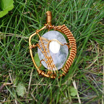 Bergkristall Amulett