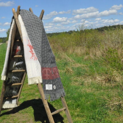 wolldecke aus dem schönen Schweden